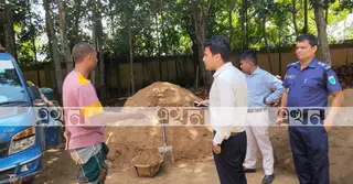 অবৈধ বালু উত্তোলন ও পরিবহন; ইউপি সদস্যদের জরিমানা ও কারাদণ্ড